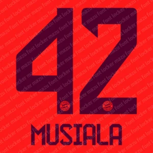 Bayern Munich 2024-2025 Font