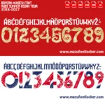 Bayern Munich Asian Tour 2026-2027 Font Vector – Stunning Die Roten Masterpiece