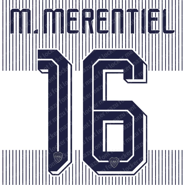 Boca Juniors 2026-2027 Font Vector – Epic La Bombonera Masterpiece
