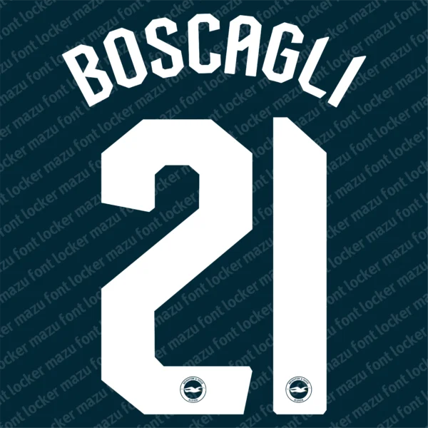 Brighton and Hove Albion 2026-2027 Font Vector – Stunning Seagulls Masterpiece