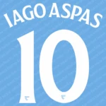 Celta de Vigo UEL 2026-2027 Font Vector – Stunning Celestes Masterpiece