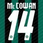 Celtic UEL 2026-2027 Font Vector – Stunning Bhoys Masterpiece