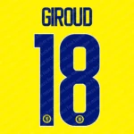Chelsea 2018-2019 Font Vector – Legendary Blues Masterpiece