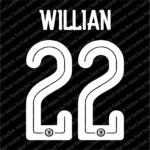 Chelsea UCL 2015-2017 Font Vector – Legendary Blues Masterpiece