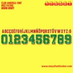 Club America Mes Patrio 2026-2027 Font Vector – Epic Aguilas Masterpiece