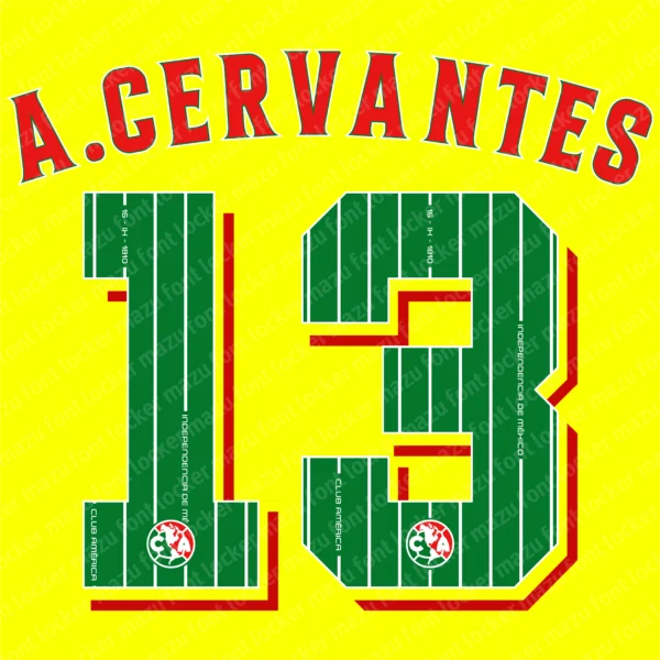 Club America Mes Patrio 2026-2027 Font Vector – Epic Aguilas Masterpiece