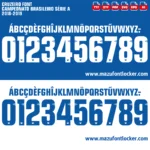 Cruzeiro 2018-2019 Font Vector – Epic Raposa Masterpiece