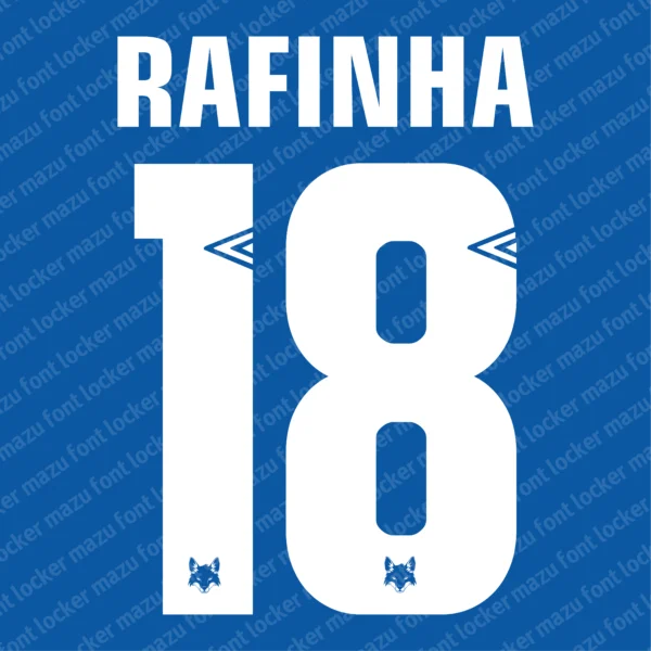 Cruzeiro 2018-2019 Font Vector – Epic Raposa Masterpiece