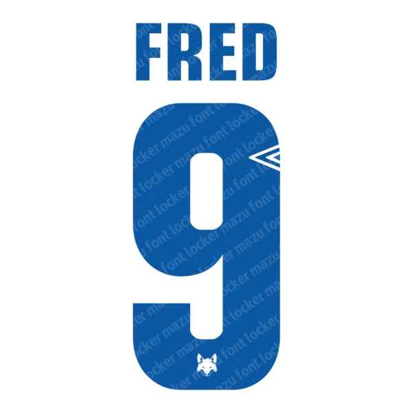 Cruzeiro 2018-2019 Font Vector – Epic Raposa Masterpiece