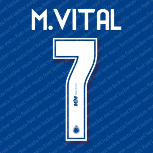 Cruzeiro 2023-2024 Font