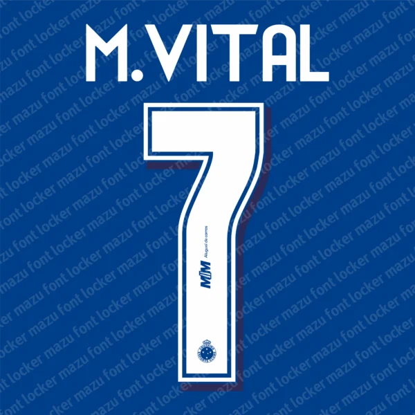 Cruzeiro 2023-2024 Font Vector – Stunning Raposa Masterpiece
