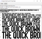 England World Cup 2014 Font Vector – Legendary Three Lions Masterpiece