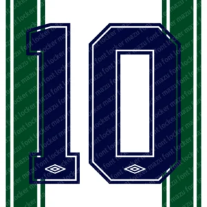 FC Groningen 2000-2002 Font