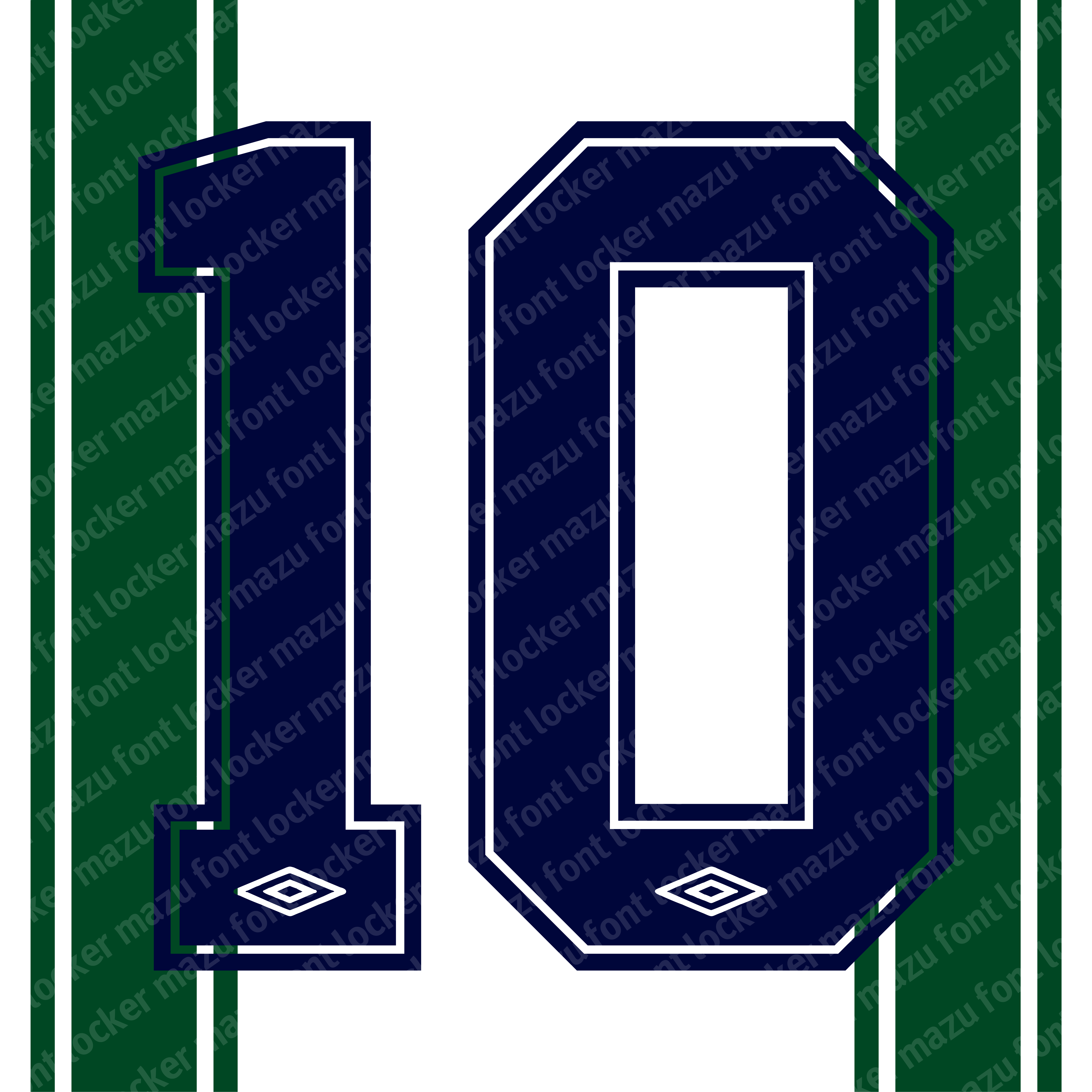 FC Groningen 2000-2002 Font