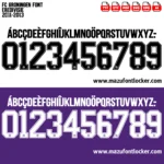 FC Groningen 2011-2013 Font Vector – Legendary Pride of the North Masterpiece