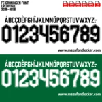 FC Groningen 2025-2026 Font Vector – Ultimate Trots van het Noorden Masterpiece