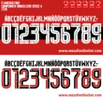 Flamengo 2026 Font Vector – Stunning Rubro-Negro Masterpiece