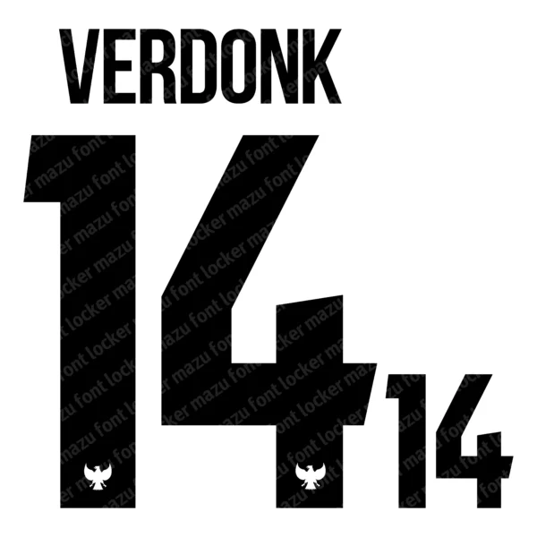 Indonesia FIFA ASEAN Cup 2026 Font Vector – Legendary Garuda Masterpiece