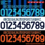 Inter Milan 2025-2026 Font Vector – Epic Nerazzurri Masterpiece