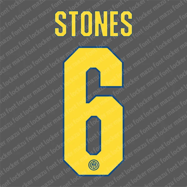 Inter Milan UCL Third 2026-2027 Font Vector – Legendary Nerazzurri Masterpiece
