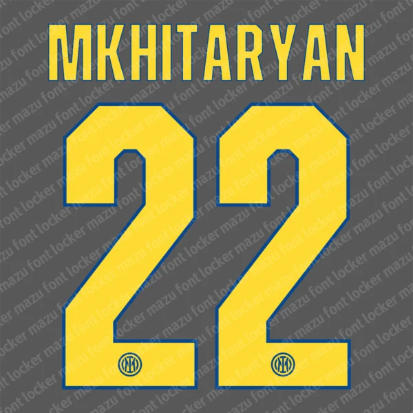 Inter Milan UCL Third 2026-2027 Font Vector – Legendary Nerazzurri Masterpiece