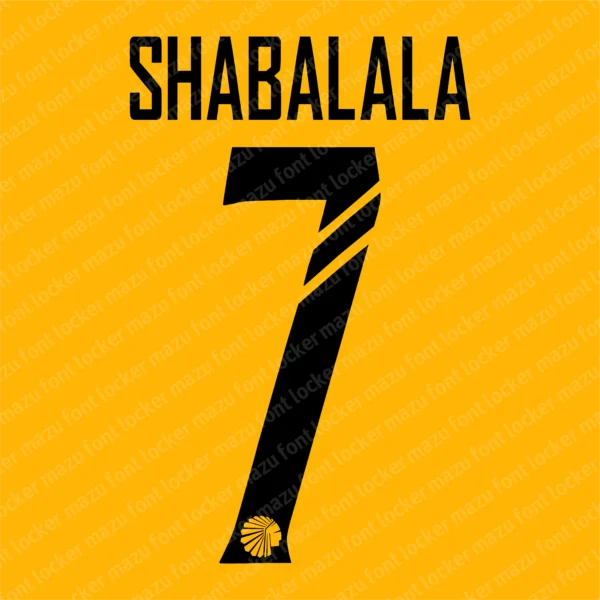 Kaiser Chiefs 2026-2027 Font Vector – Legendary Amakhosi Masterpiece