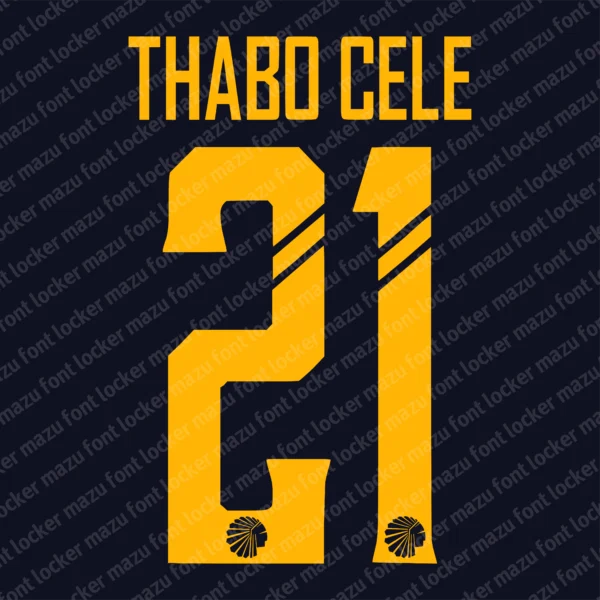 Kaiser Chiefs 2026-2027 Font Vector – Legendary Amakhosi Masterpiece