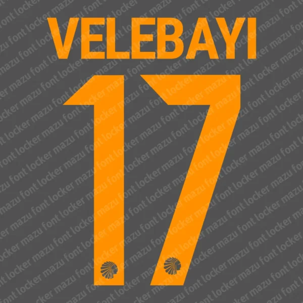 Kaizer Chiefs 2025-2026 Font Vector – Stunning Amakhosi Masterpiece