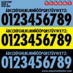 Lazio 1998-2002 Font Vector – Epic Aquile Masterpiece
