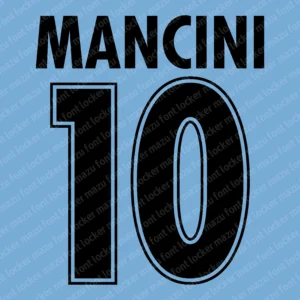 Lazio 1998-2002 Font