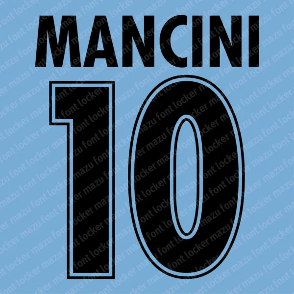 Lazio 1998-2002 Font Vector – Epic Aquile Masterpiece