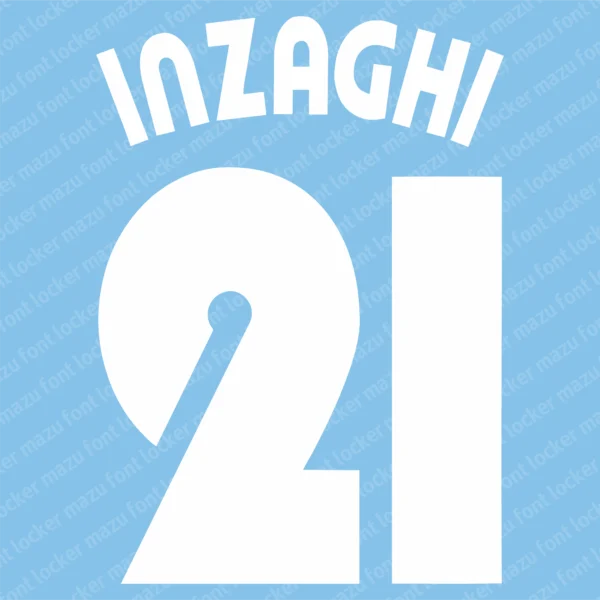 Lazio 2002-2004 Font Vector – Epic Biancocelesti Masterpiece
