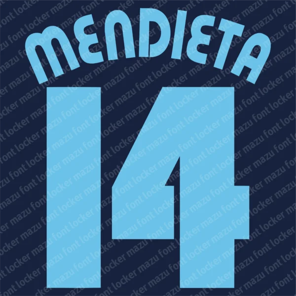 Lazio 2002-2004 Font Vector – Epic Biancocelesti Masterpiece