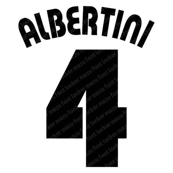 Lazio 2002-2004 Font Vector – Epic Biancocelesti Masterpiece