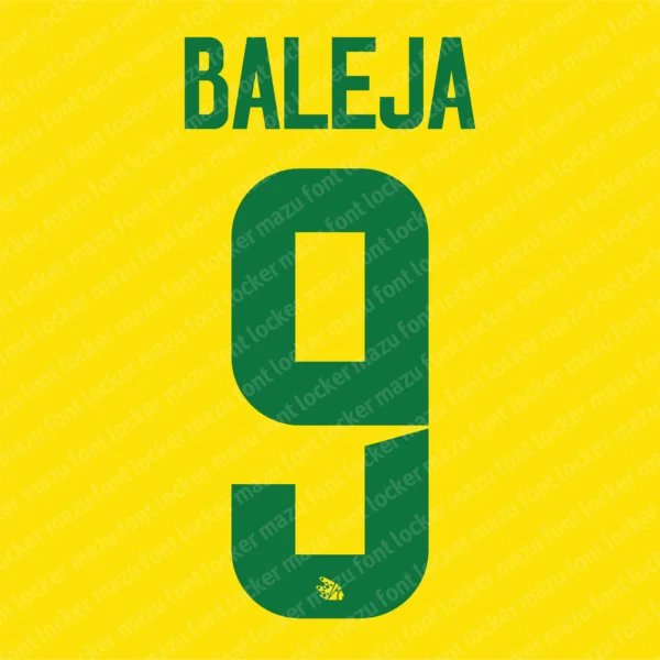 MSK Zilina 2026-2027 Font Vector – Stunning Yellow-Green Šošoni Masterpiece