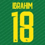 MSK Zilina 2026-2027 Font Vector – Stunning Yellow-Green Šošoni Masterpiece