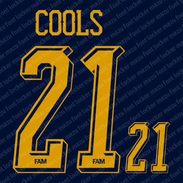 Malaysia FIFA ASEAN Cup 2026 Font Vector – Powerful Harimau Malaya Masterpiece