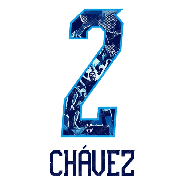 Monterrey Away 2026-2027 Font Vector – Legendary Rayados Masterpiece