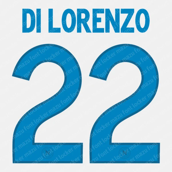 Napoli Special UCL 2026-2027 Font Vector – Epic Partenopei Masterpiece