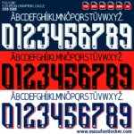 PSG UCL 2019-2020 Font Vector – Epic Les Parisiens Masterpiece