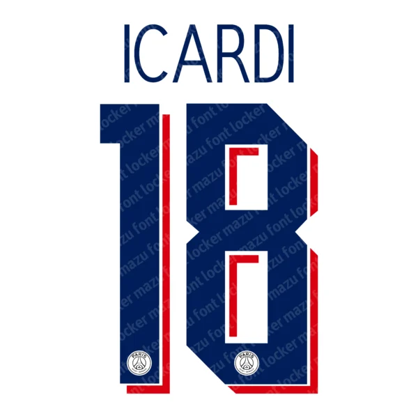 PSG UCL 2019-2020 Font Vector – Epic Les Parisiens Masterpiece