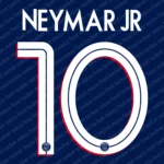 PSG UCL 2020-2021 Font Vector – Stunning Rouge-et-Bleu Masterpiece