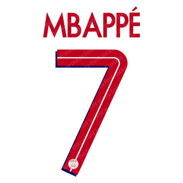 PSG UCL 2020-2021 Font Vector – Stunning Rouge-et-Bleu Masterpiece