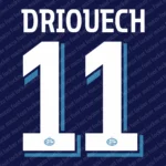 PSV Eindhoven 2026-2027 Font Vector – Stunning Boeren Football Heritage Masterpiece