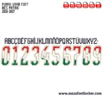 Pumas UNAM Mes Patrio 2026-2027 Font Vector – Epic Pumas Masterpiece