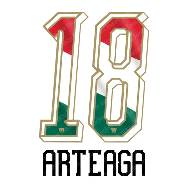 Pumas UNAM Mes Patrio 2026-2027 Font Vector – Epic Pumas Masterpiece