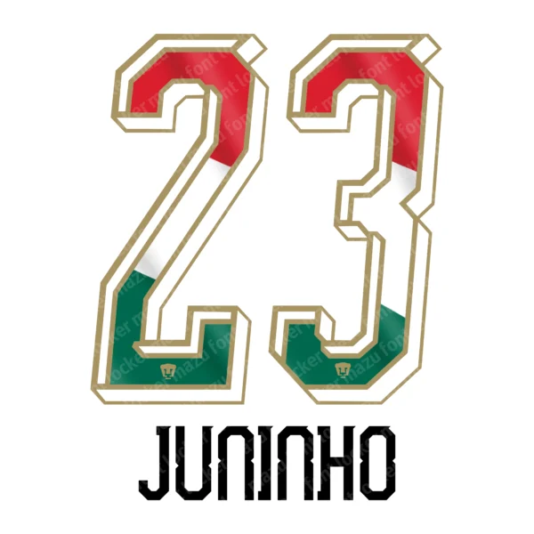 Pumas UNAM Mes Patrio 2026-2027 Font Vector – Epic Pumas Masterpiece