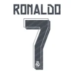 Real Madrid 2015-2016 Font Vector – Stunning Los Blancos Masterpiece
