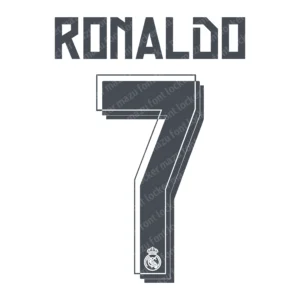 Real Madrid 2015-2016 Font