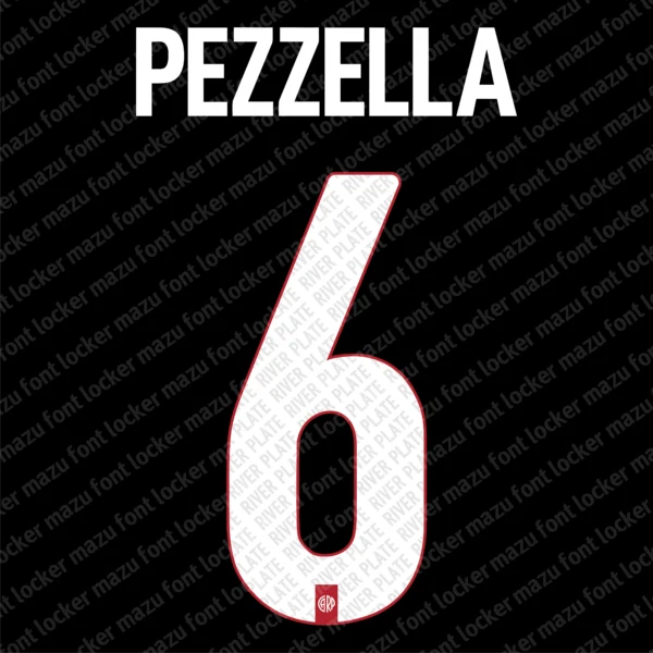 River Plate 2025-2026 Font Vector – Stunning Millonarios Masterpiece